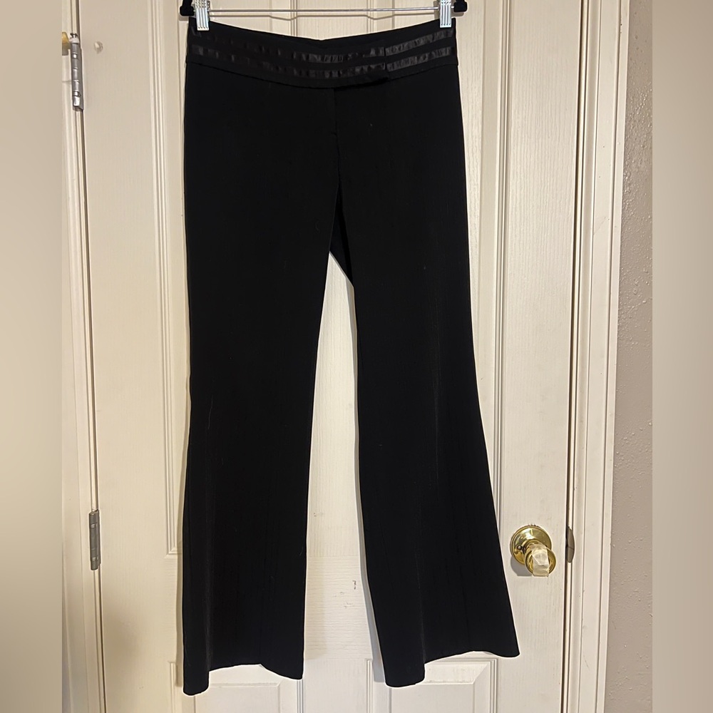 Low Waisted Flare Trousers